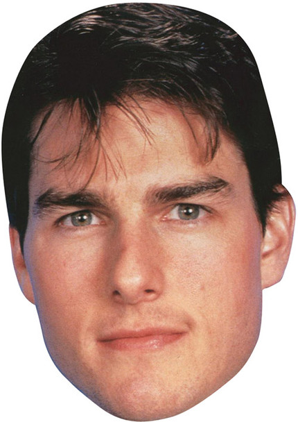 Tom Cruise 80's Celebrity Face Mask