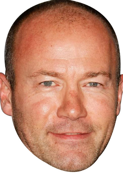 Alan Shearer 2018 Sports Celebrity Face Mask