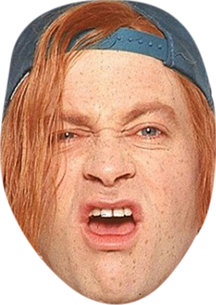 Harry Enfield Teenager Celebrity Party Face Mask