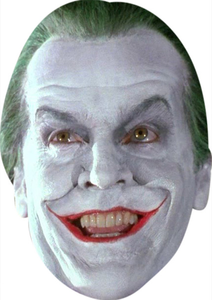 Original Joker Celebrity Party Face Mask