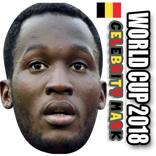 Romelu Lukaku Belgium Football World Cup 2018 Face Mask