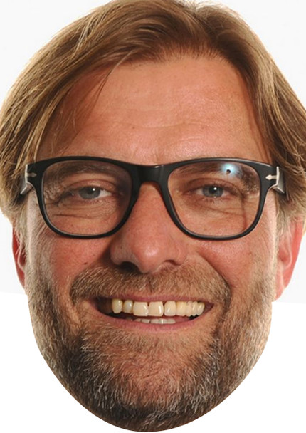 Jurgen Klopp 2018 Best Football Sensation Face Mask