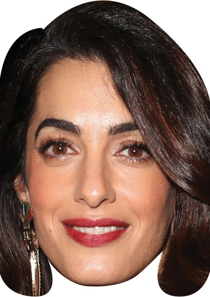 Amal Clooney Tv Movie Star Face Mask