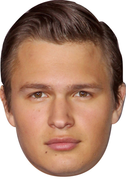 Ansel Elgort Tv Movie Star Face Mask