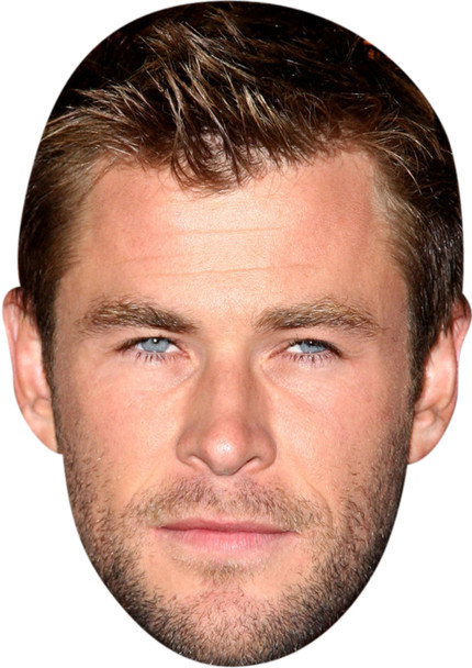 Chris Hemsworth Tv Movie Star Face Mask