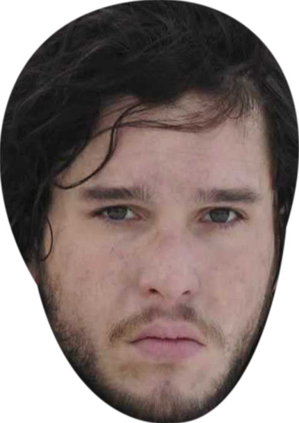 Kit Harrington Jon Snow game of thrones tv movie star celebrity face mask Fancy Dress Face Mask 2021