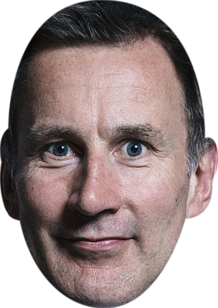 Mr jeremy hunt  celebrity politician celebrity face mask Fancy Dress Face Mask 2021