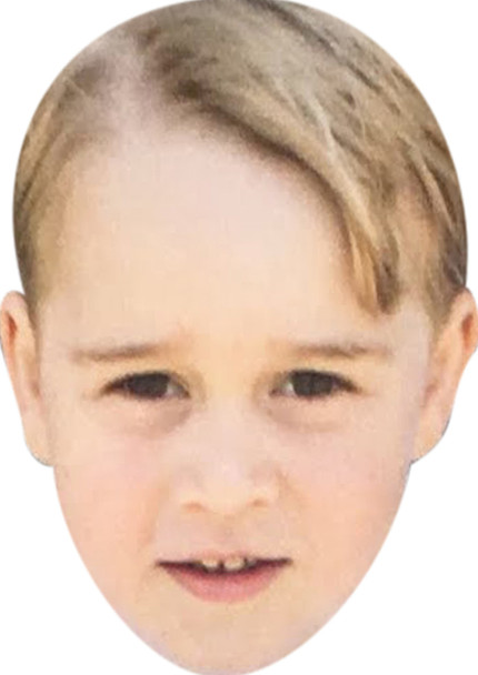 Prince george now celebrity politician celebrity face mask Fancy Dress Face Mask 2021