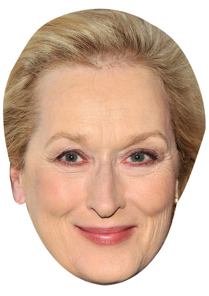 MERYL STREEP JB Actor Movie Tv celebrity face mask Fancy Dress Face Mask 2021