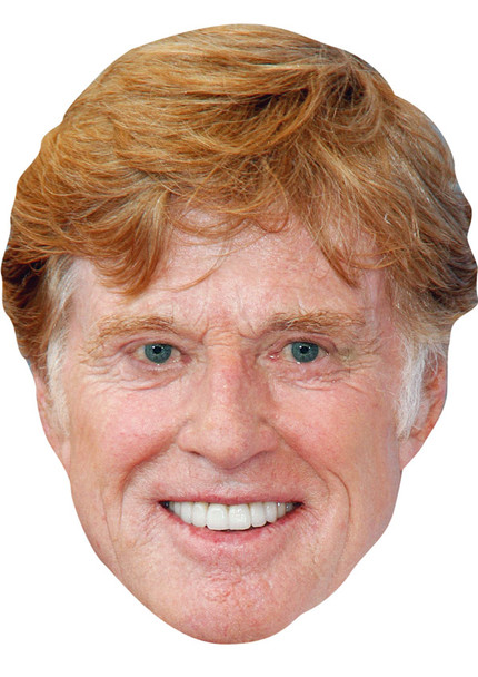 ROBERT REDFORD JB Actor Movie Tv celebrity face mask Fancy Dress Face Mask 2021