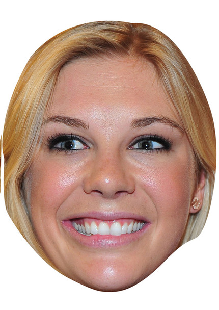 CHELSY DAVY JB - Royal Fancy Dress Cardboard celebrity face mask Fancy Dress Face Mask 2021