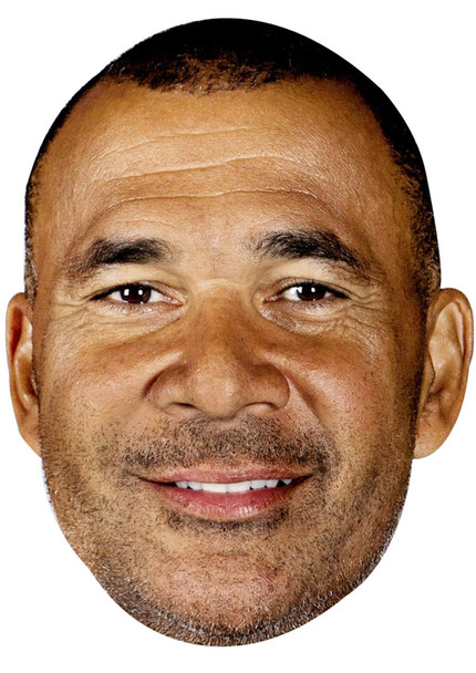 RUUD GULLIT JB - Footballer Fancy Dress Cardboard celebrity face mask Fancy Dress Face Mask 2021