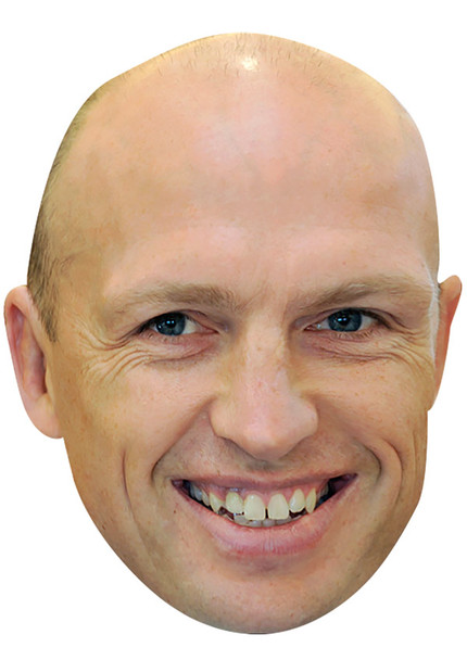 MATT DAWSON JB - TV Star Fancy Dress Cardboard celebrity face mask Fancy Dress Face Mask 2021