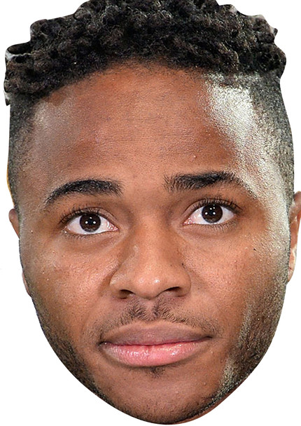 RAHEEM STERLING  ENGLAND Euro 2021 Football Party Face Mask