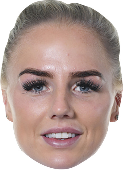 Alex Greenwood 2022 Cardboard Celebrity Face Mask Lionesses Euro 2022 Party Mask