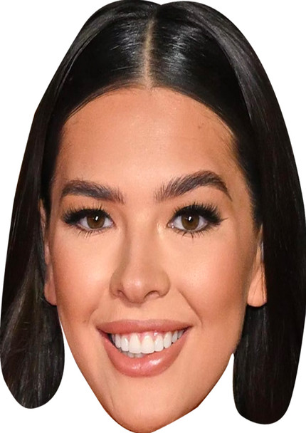 Gemma Owen Love Island Fancy Dress Cardboard Celebrity Face Mask