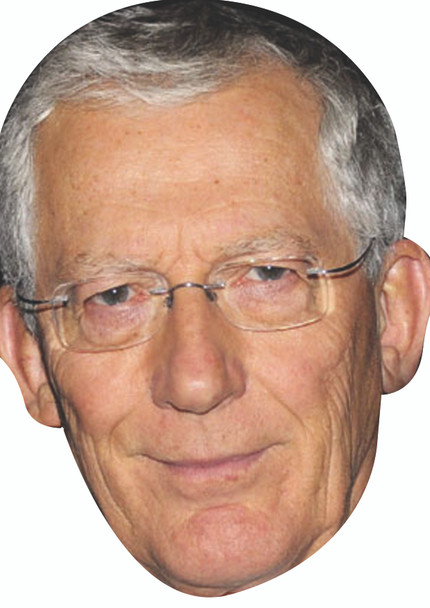 Nick hewer the apprentice celebrity party face fancy dress