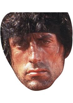 Rambo Face Mask UK | Fancy Dress Party Mask | Celebrity Party Mask