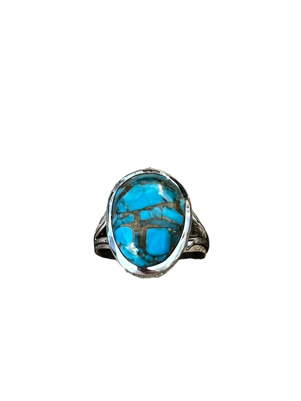 Blue Copper Turquoise Rings