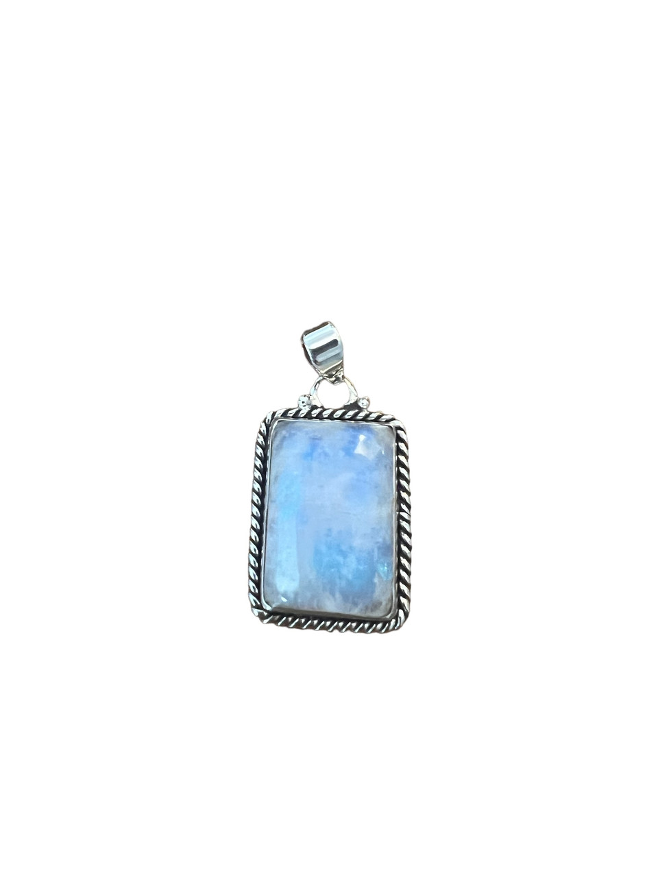 Rainbow Moonstone Pendants