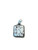 Wild Horse silver square pendant 01