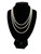 Sterling Silver 6mm Beaded Navajo Style Necklace