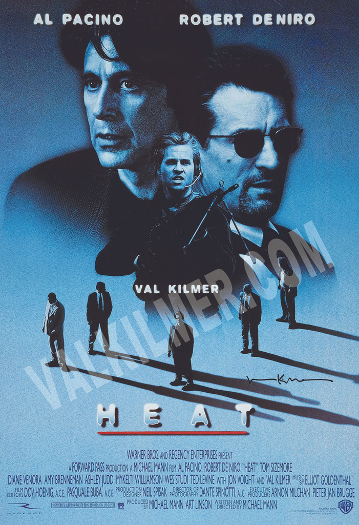 "Heat" Movie Poster 13" x 19"