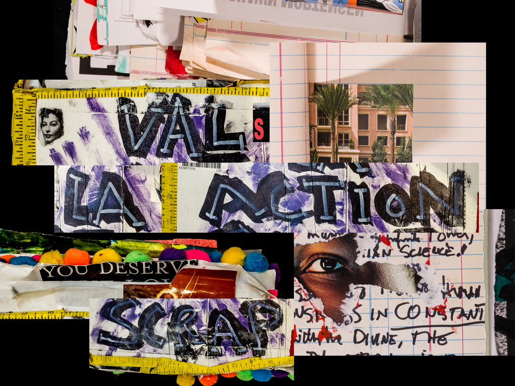 Val's LA Action Scrapbook