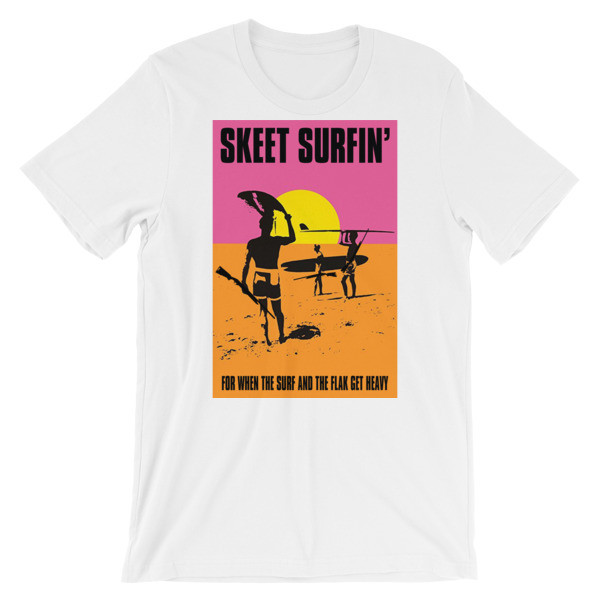 Skeet Surfin' "Top Secret"  Retro T-Shirt