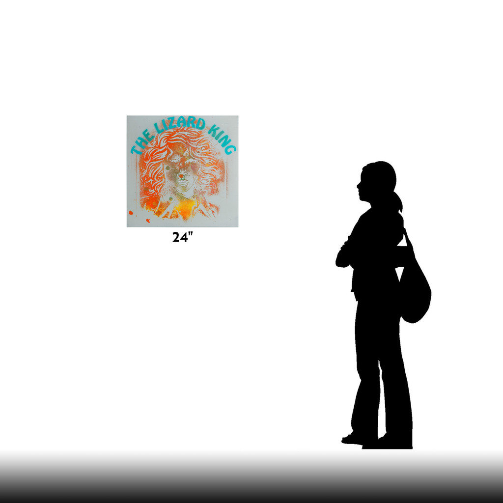 Oversized (24" X 24") Jim Morrison Artwork [VK1764]