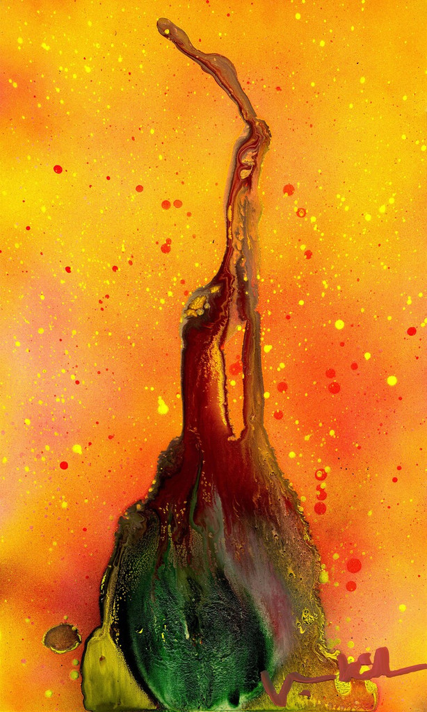 Abstract Series 9 - #1 [VK1506] • 12” x 20” • Edition of 10 • Plexi-glazed Giclee prints with French cleats • Signed recto.