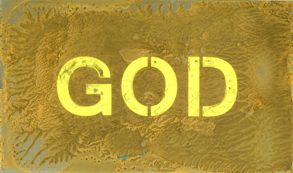 Yellow Gold GOD Panel [VK0347]