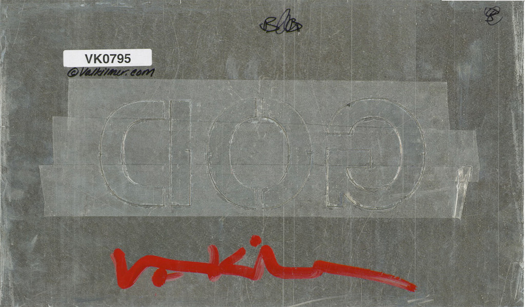 Silver GOD Panel [VK0795]