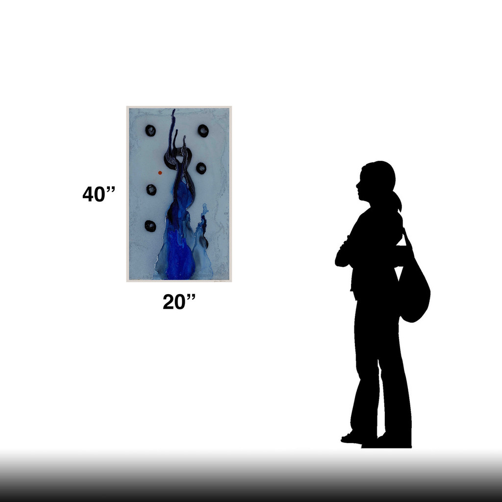 SOME NOTES ON NATURE • Large Abstract Print #2 [VK0489•GPL]