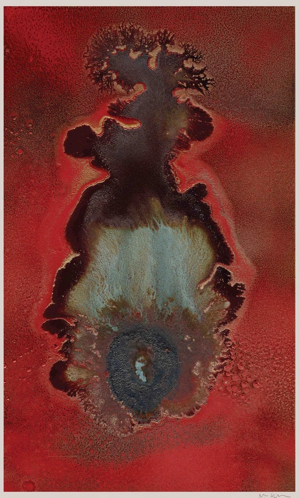 SOME NOTES ON NATURE • Large Abstract Print #3 [VK1006•GPL]