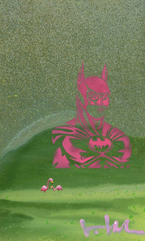 Flamingo Batman #2 [Very slight damage]