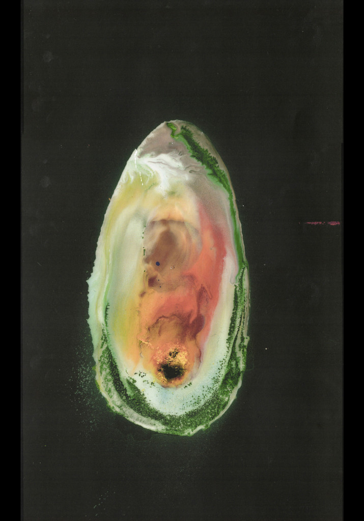 Paper Print Series  • ABSTRACT • Liquid Hand-Axe • VK0002
