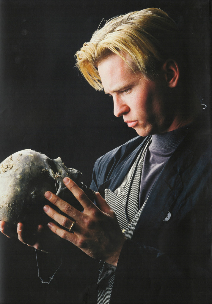 Paper Print Series  • Val as Hamlet Photograph