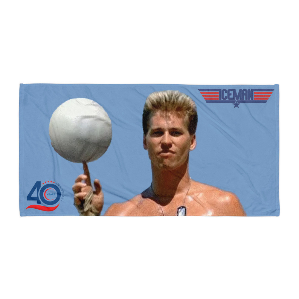 Iceman Volleyball Beach Towel