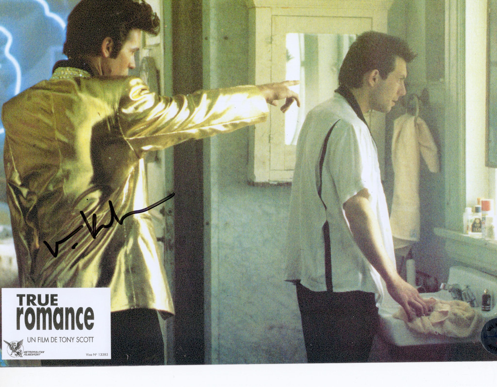 TRUE ROMANCE Autographed Photo