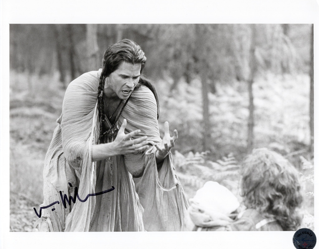 Madmartigan and Willow Black & White Autographed Photo #1