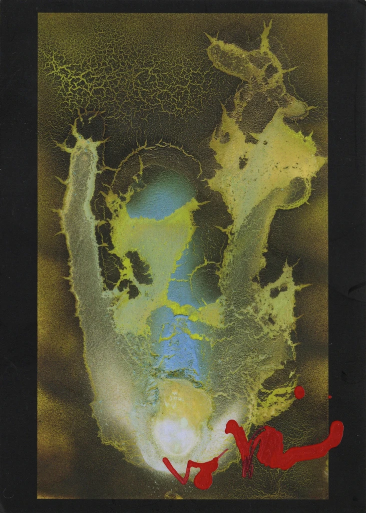 Abstract Helmel Postcard #4