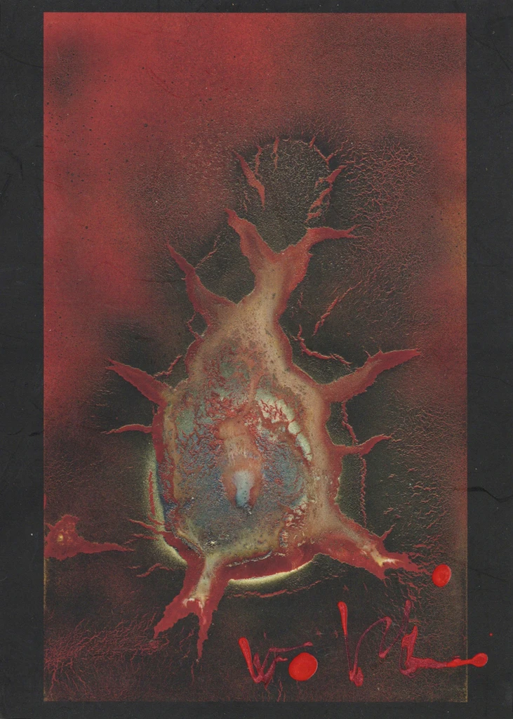 Abstract Helmel Postcard #3
