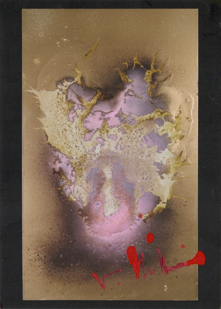 Abstract Helmel Postcard #1