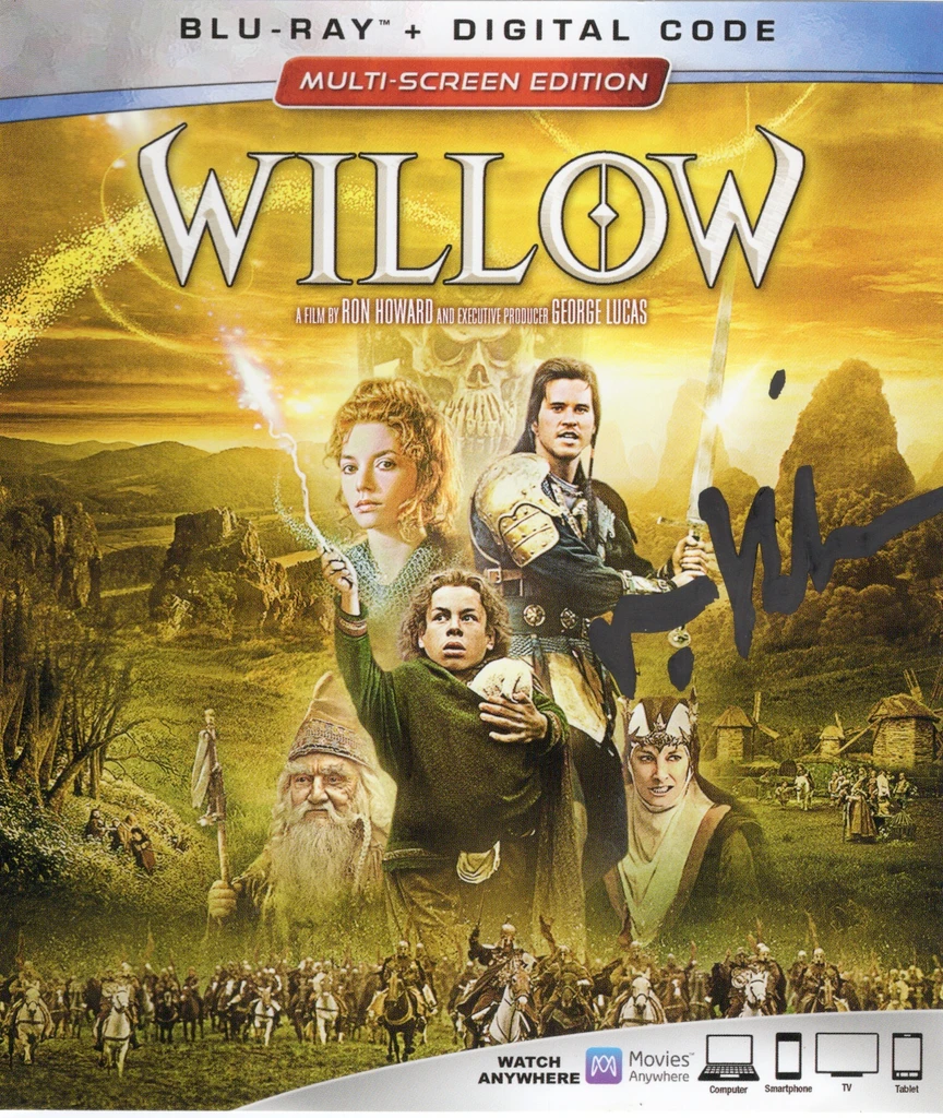 Willow Blu-Ray / signed by Val