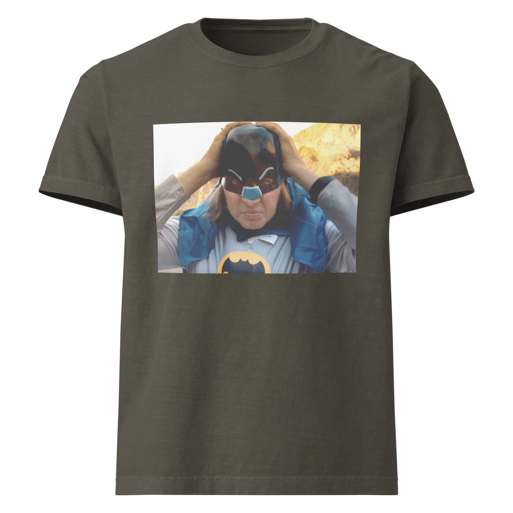 Val as 1960's Batman.