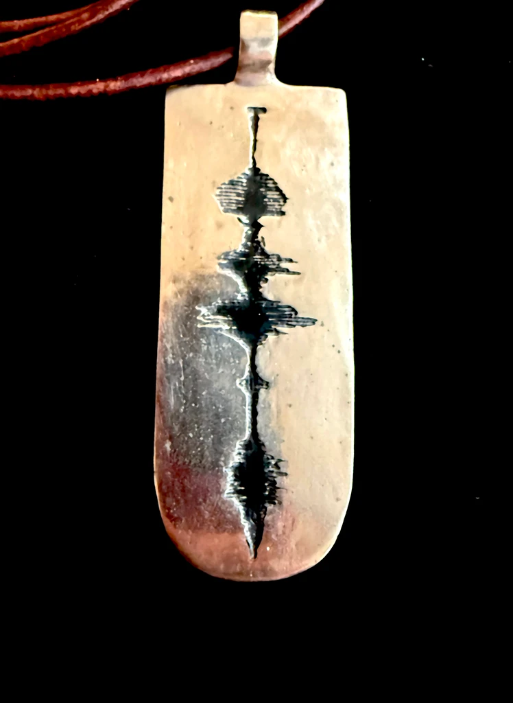"I'm Your Huckleberry" Sound Wave Pendant - Special