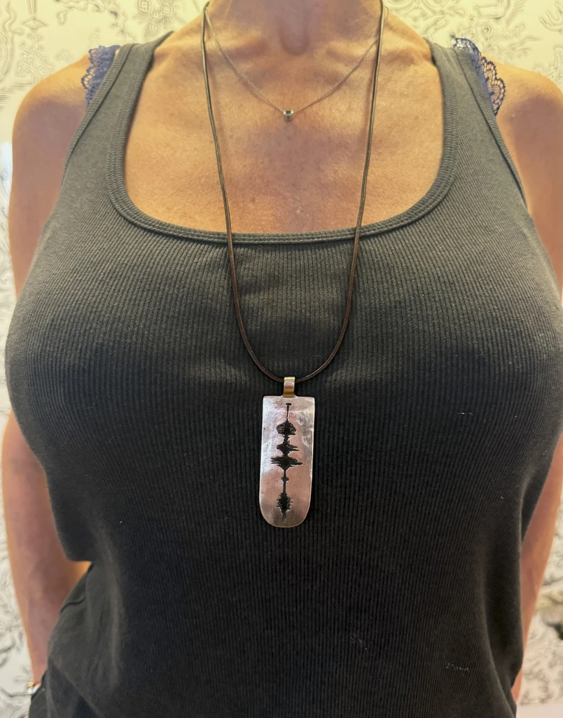 "I'm Your Huckleberry" Sound Wave Pendant - Special
