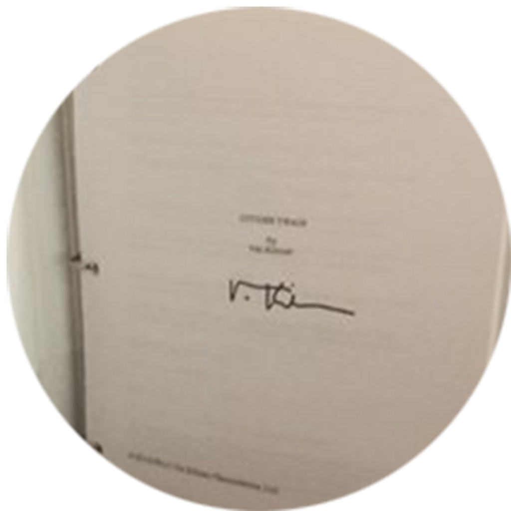 Citizen Twain Script by Val Kilmer (Signed)