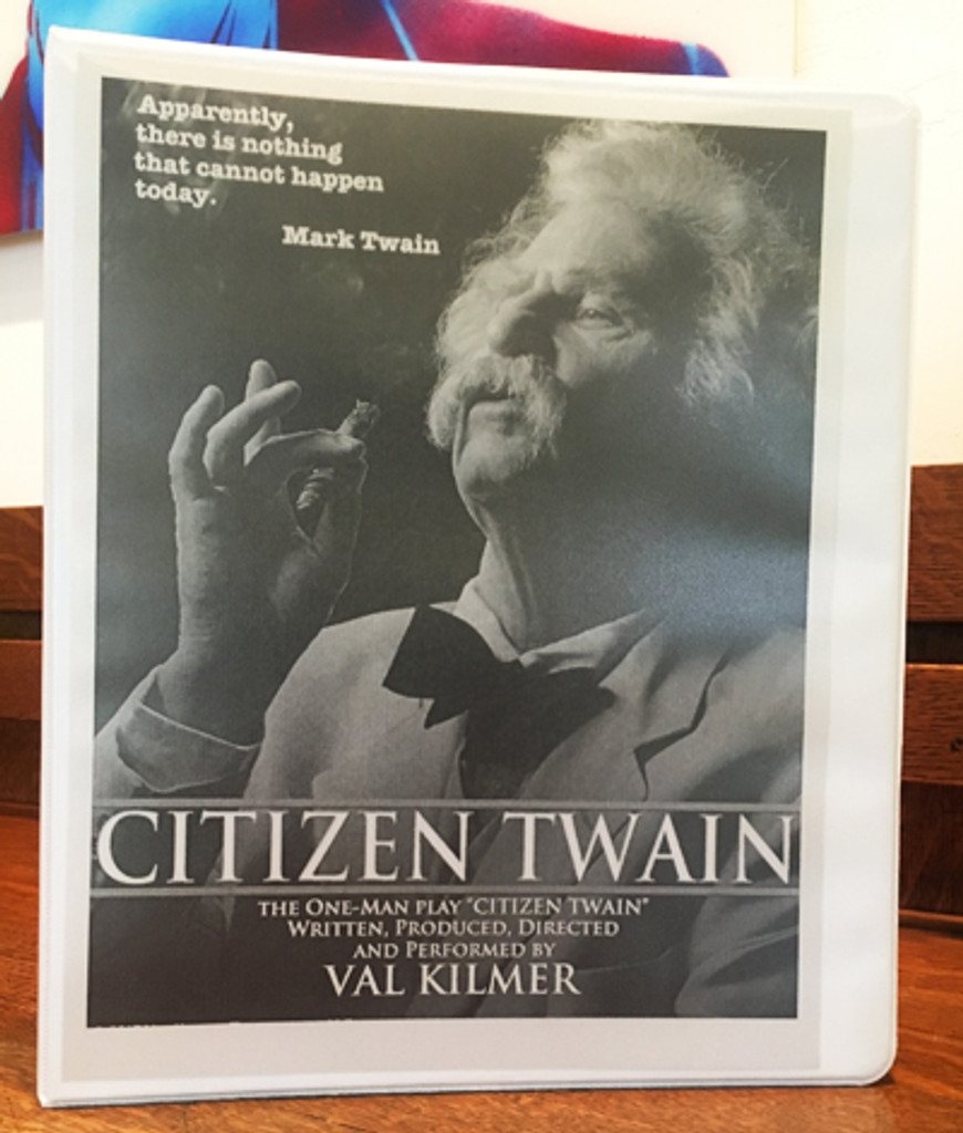 Citizen Twain Script by Val Kilmer (Signed)